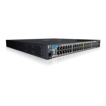 HP 3500-48G-PoE+ yl Switch-1 open module slot-44 autosensing 10/100/1000 ports