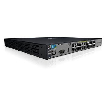 HP E3500-24-PoE Switch-managed-20 x 10/100 + 4 x combo Gigabit SFP-rack-mountable