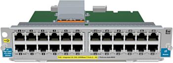 HPE 24-port Gig-T PoE+ v2 zl network switch module Gigabit Ethernet