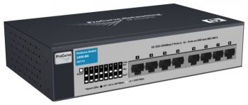 HP 1410-8G Switch Switch 8Ports Unmanaged Desktop-wall-mountable