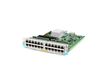 Hewlett Packard Enterprise 24-port 10/100/1000BASE-T PoE+ MACsec v3 zl2 Module Gigabit Ethernet network switch module