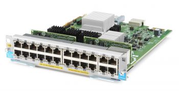 Hewlett Packard Enterprise 20-port 10/100/1000BASE-T PoE+ / 4-port 1/2.5/5/10GBASE-T PoE+ MACsec v3 zl2 network switch module