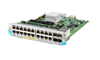 Hewlett Packard Enterprise 20-port 10/100/1000BASE-T PoE+ MACsec / 1-port 40GbE QSFP+ v3 zl2 Gigabit Ethernet network switch module