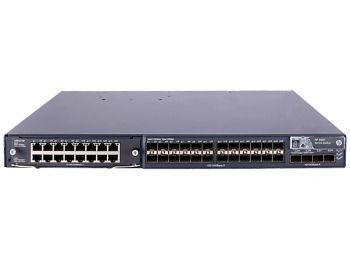 Hewlett Packard Enterprise 5800-24G-SFP Switch w/1 Interface Slot Managed L3 1U Grey