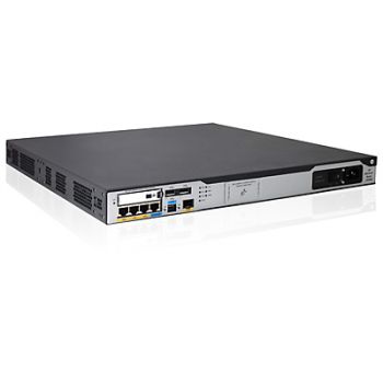 HP MSR3024 AC Router -2 HMIM slots -4 SIC or 2 DSIC slots-3 RJ-45 1000BASE-T ports