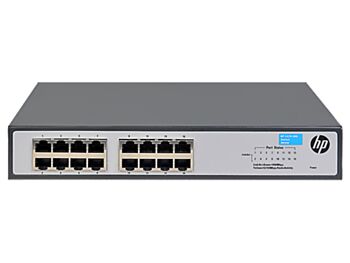 HPE 1420-16G - switch - 16 ports - unmanaged - desktop, rack-mountable, wall-mountable 