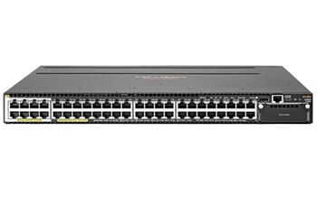 Hewlett Packard Enterprise Aruba 3810M 24G PoE+ 1-slot Switch Managed L3 Gigabit Ethernet (10/100/1000) Power over Ethernet (PoE) 1U Black