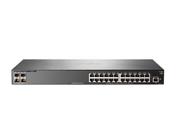 Hewlett Packard Enterprise Aruba 2930F 24G 4SFP+ Managed L3 Gigabit Ethernet (10/100/1000) 1U Grey