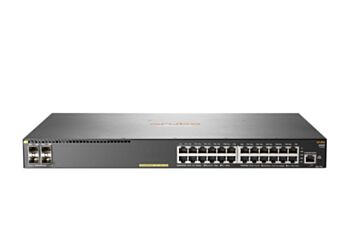 Hewlett Packard Enterprise Aruba 2930F 24G PoE+ 4SFP Managed network switch L3 Gigabit Ethernet (10/100/1000) Power over Ethernet (PoE) 1U Grey