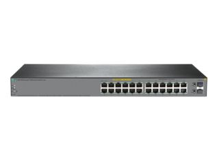Hewlett Packard Enterprise OfficeConnect 1920S 24G 2SFP PPoE+ 185W - switch - 24 ports - smart - rack-mountable