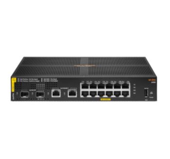 HPE Aruba 6100 12G Class4 PoE 2G/2SFP+ 139W Managed L3 Gigabit Ethernet (10/100/1000)