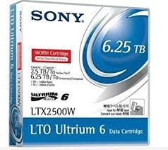 Sony LTX2500G LTO Ultrium 6 Data Cartridge-2.5TB/6.25TB 