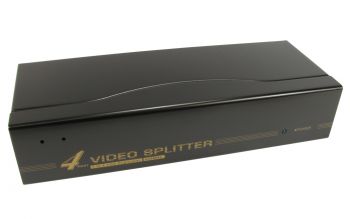 VGA Splitter(4 Port ) 4 Port 250-450Mhz Video Bandwidth