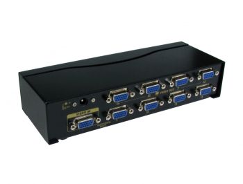 VGA Splitter(8 Port )250-450Mhz Video Bandwidth