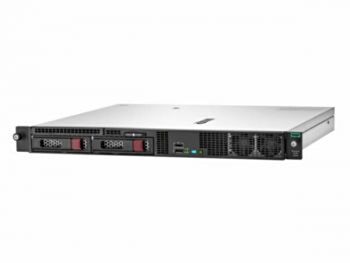 HPE ProLiant DL20 Gen10 Server - Intel Xeon E-2124 (3.3GHz/4-core/71W), 8GB (1x8GB UDIMM, 2666 MHz), 1Gb 2-port 332i Adapter, 14-Port S100i, 2x LFF NHP HDD Bays, 290W, 3-Years NBD Warranty.
