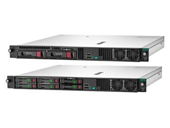 HPE ProLiant DL20 Gen10 Server - Intel Xeon E-2236 (3.4GHz/6-core/80W), 16GB (1x16GB UDIMM, 2666 MHz), 1Gb 2-Port 361i Adapter, 14-Port S100i, 4x SFF HDD Bays, 500W, 3-Years NBD Warranty.