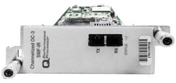 JUNIPER - 1-PORT CHANNELIZED OC-3 IQ PIC MODULE,1 X OC-3 (PB-1CHOC3-SMIR-QPP)