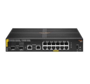 HPE Aruba 6000 12G Class4 PoE 2G/2SFP 139W Managed L3 Gigabit Ethernet (10/100/1000)