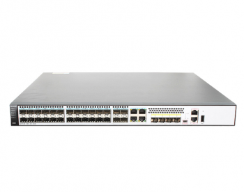 S5720-36C-EI-28S-DC (28 Gig SFP,4 of which are dual-purpose 10/100/1000 or SFP,4 10 Gig SFP+,with 1 interface slot,with 150W DC power supply)