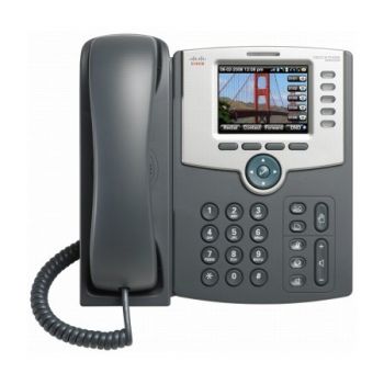Cisco SPA504G IP phone Black LCD 4 lines Wi-Fi