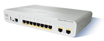 Cisco Catalyst Compact 2960CPD-8PT-L - Switch - 8 Ports - Managed - Desktop