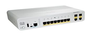 Cisco Catalyst Compact 2960C-8TC-S - Switch - 8 Ports - Managed - Desktop, Rack-Mountable, Wall-Mountable