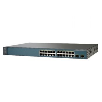 Cisco Catalyst 3560V2-24PS-E-L3-managed- 24 x 10/1000 + 2 x SFP-rack-mountable