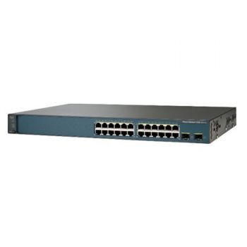Cisco Catalyst 3560V2-24TS-E-L3-managed- 24 x 10/100 + 2 x SFP-rack-mountable