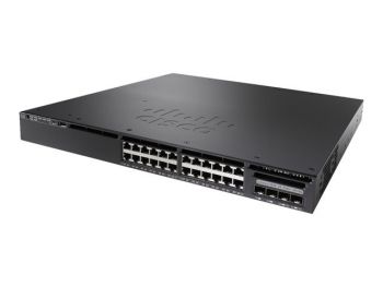 Cisco Catalyst WS-C3650-24TS-S Managed L3 Gigabit Ethernet (10/100/1000) 1U Black network switch