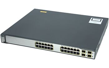 Cisco Catalyst 3750G-24PS-E - switch - 24 ports - Managed - rack-mountable