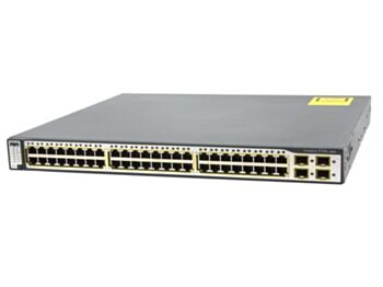 Cisco Catalyst 3750G-48TS-S - switch - 48 ports - Managed - rack-mountable