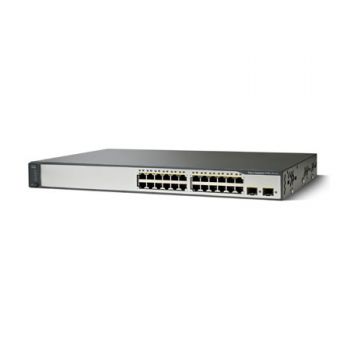 Cisco Catalyst 3750V2-24TS - switch - 24 ports - Managed - rack-mountable
