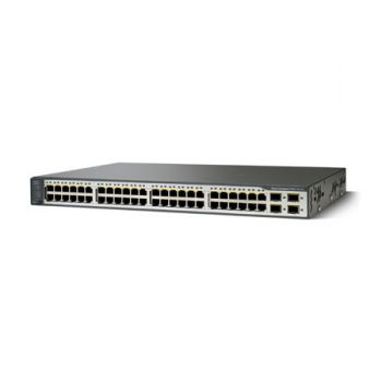 Cisco Catalyst 3750V2-48TS - switch - 48 ports - Managed - rack-mountable