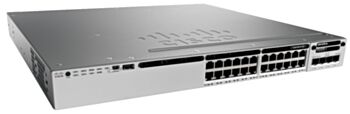 Cisco Catalyst 3850-24P-L -managed-24 x 10/100/1000 (PoE+) rack-mountable 