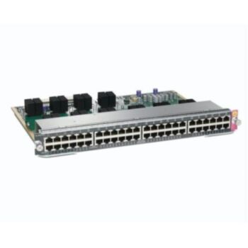 Cisco Line Card E-Series-switch -48 ports -48 x 10/100/1000 (PoE)-plug-in module